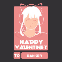 Girls In Happy Valentines Day To Banker Music Vintage Hoodie | Artistshot