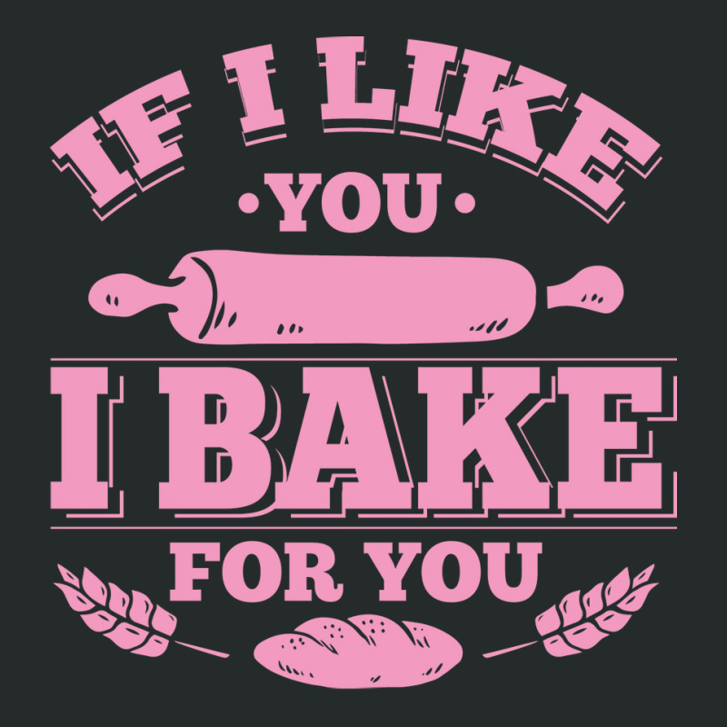 Womens Cute Baking Gift Print Baker Pastry Chef Ba Women's Triblend Scoop T-shirt by emplroger9 | Artistshot