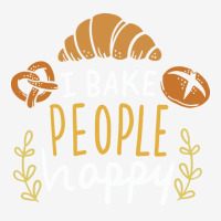 I Bake People Happy Girl Scorecard Crop Tee | Artistshot