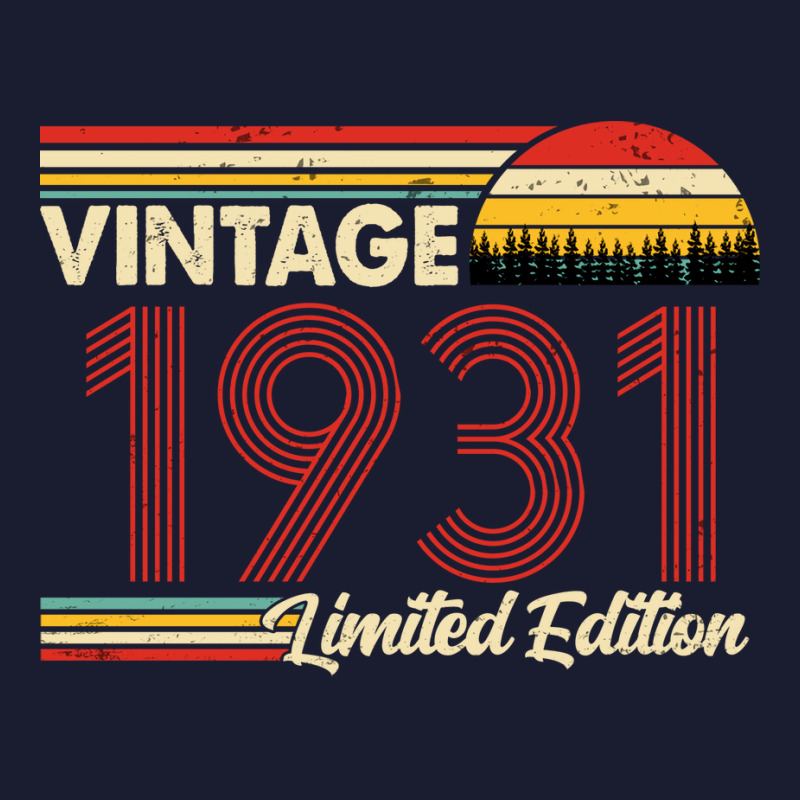 Vintage 1931 Birthday  Limited Edition 1931 Birthd Women's V-Neck T-Shirt by pengixiusam | Artistshot