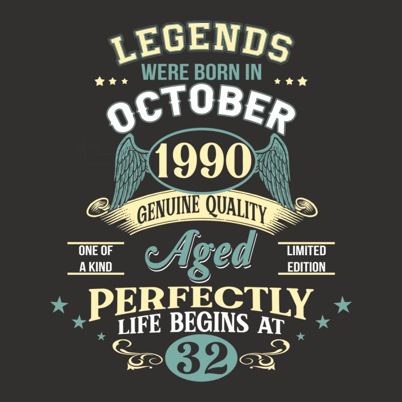 32nd Birthday Decoration Legends Were Born In Octo Champion Hoodie | Artistshot