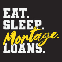 Eat Sleep Mortgage Loans Humor Vintage Cap | Artistshot