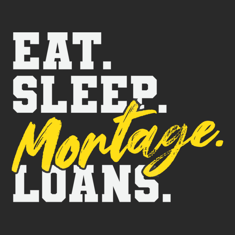 Eat Sleep Mortgage Loans Humor Printed hat by beragivirnest | Artistshot