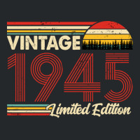 Vintage 1945 Birthday  Limited Edition 1945 Birthd Crewneck Sweatshirt | Artistshot