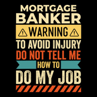 Mortgage Banker Warning Vintage Lightweight Hoodie | Artistshot