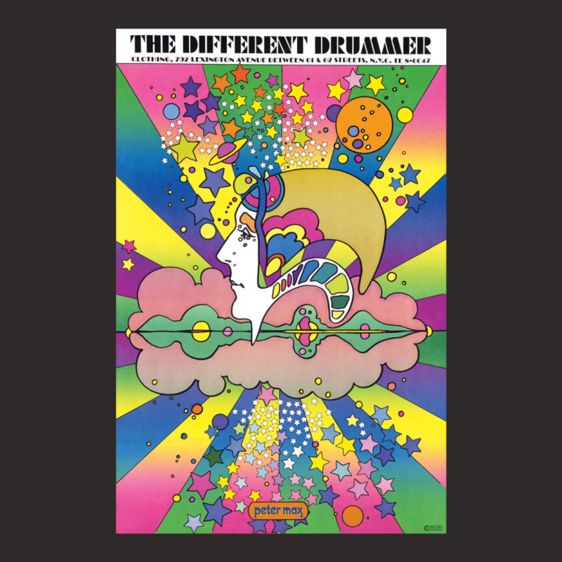 Different Drummer   Peter Max Racerback Tank by uriosobsei | Artistshot