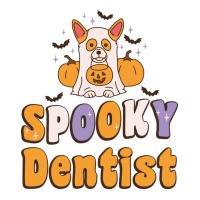 Spooky Dentist Halloween Costume Dog 70s Crop Top | Artistshot