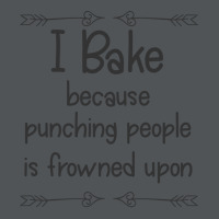 Baking I Bake Because Punching People Is Frowned U Long Sleeve Shirts | Artistshot