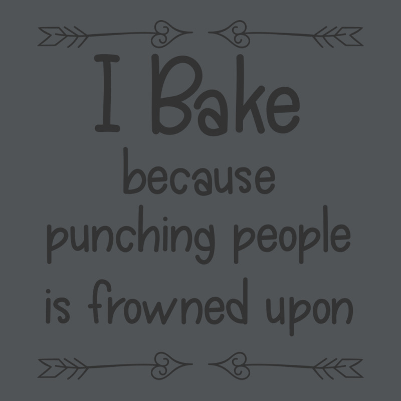 Baking I Bake Because Punching People Is Frowned U Long Sleeve Shirts | Artistshot