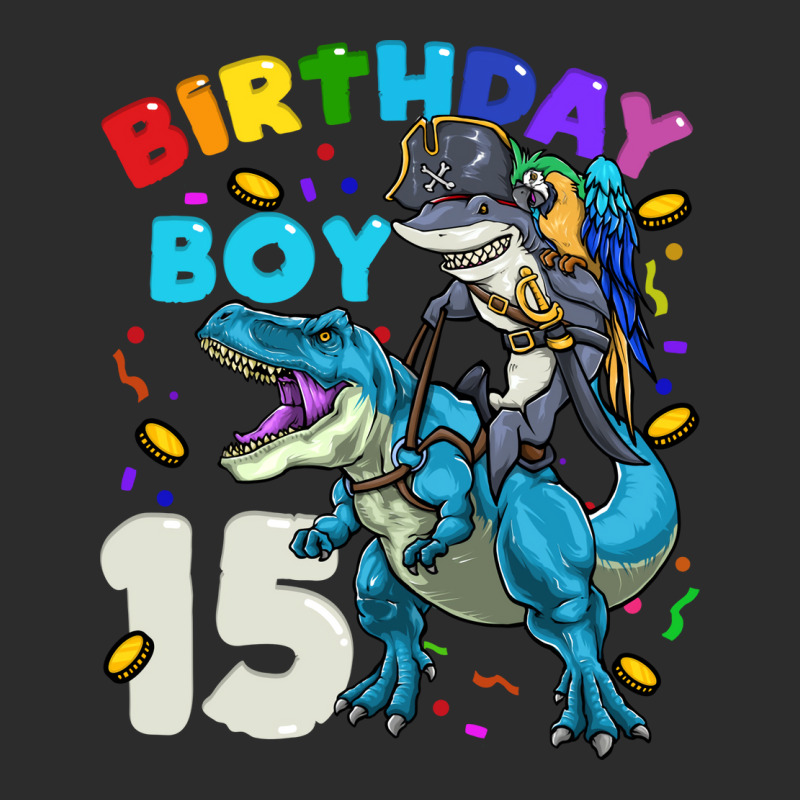 15th Birthday T Rex Birthday Boy Funny Exclusive T-shirt | Artistshot