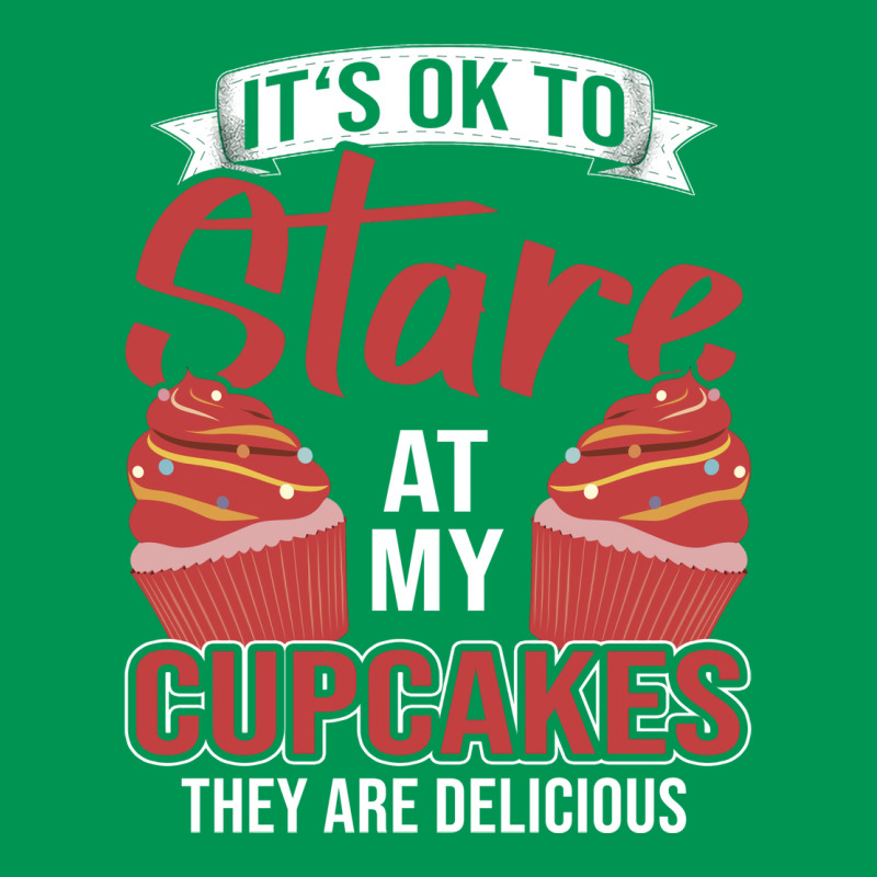 Its Ok To Stare At My Cupcakes Blue Classic T-shirt by candiovutovj | Artistshot