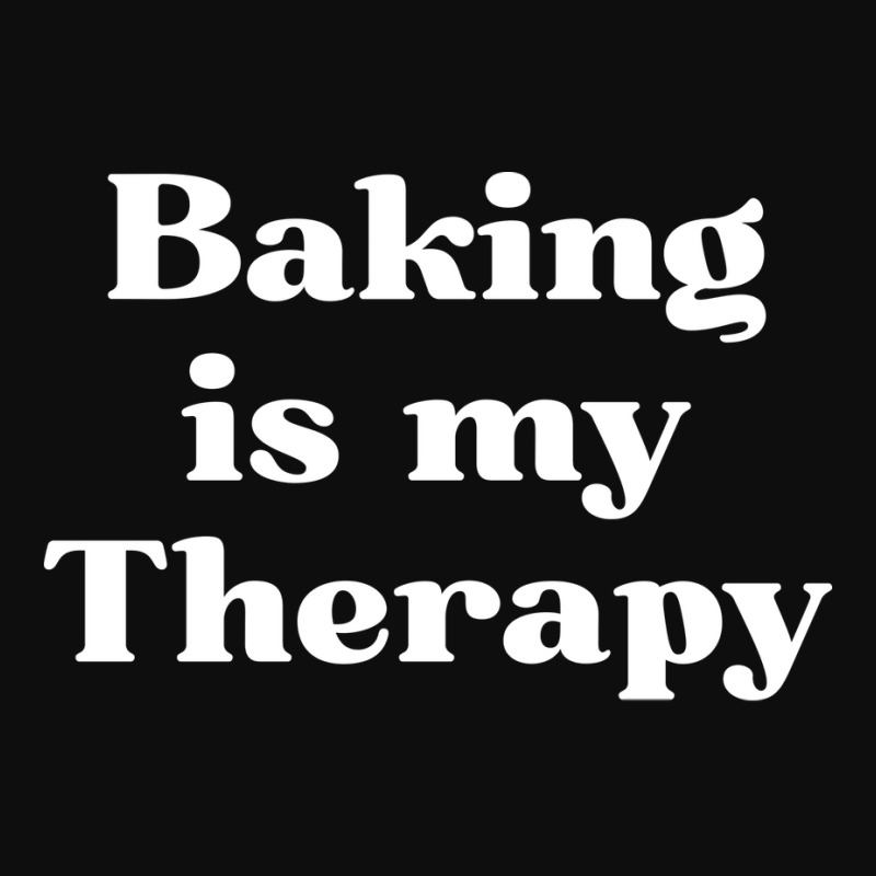 Funny Baking Gift For Women Baking Is My Therapy N Crop Top by ikuopunjabc | Artistshot