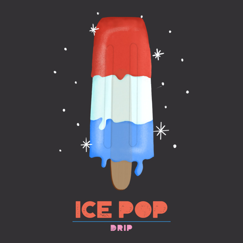 Ice Pop Drip Humor Vintage Hoodie | Artistshot