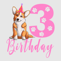 3th Birthday Corgi Blue Unisex Jogger | Artistshot