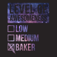 Funny Level Of Awesomeness Low Bake Baker Bakers B Vintage Cap | Artistshot