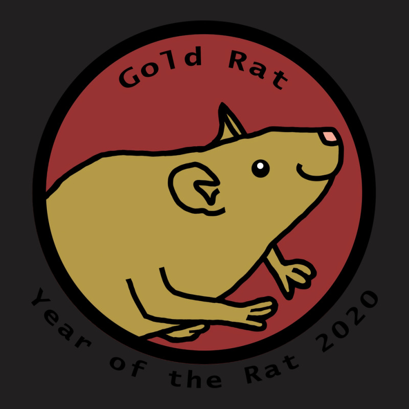 Born Year Of The Gold Rat 2020 Cute T-shirt | Artistshot