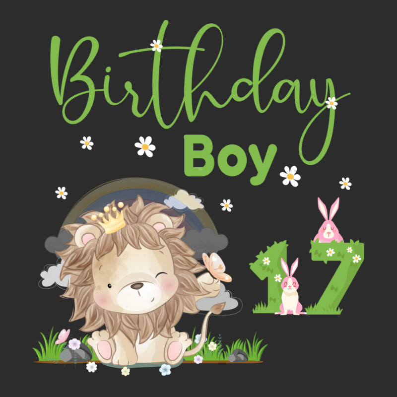 Cute Lion 17th Birthday Boy Funny Exclusive T-shirt | Artistshot