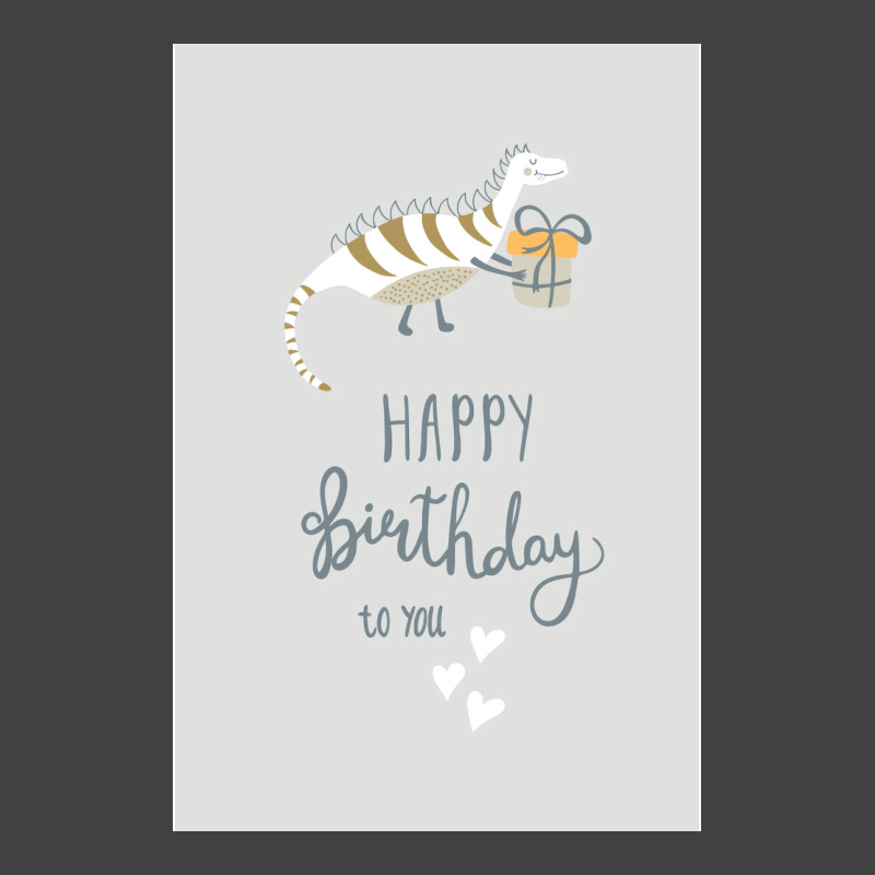 Happy Birthday Print Hipster Vintage T-shirt | Artistshot