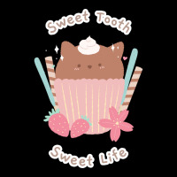 Sweet Tooth Sweet Life Baking 80s Cropped Hoodie | Artistshot