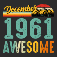 December 1961 Birthday Gift  Vintage December 1961 Exclusive T-shirt | Artistshot