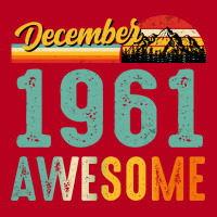 December 1961 Birthday Gift  Vintage December 1961 Classic T-shirt | Artistshot