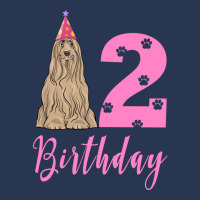 2th Birthday Bearded Collie Travel Men Denim Jacket | Artistshot