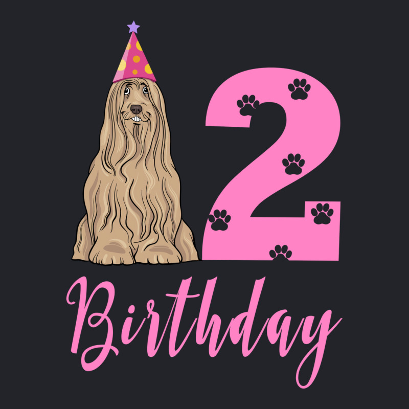 2th Birthday Bearded Collie Travel Lightweight Hoodie | Artistshot