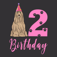 2th Birthday Bearded Collie Travel Vintage Hoodie And Short Set | Artistshot