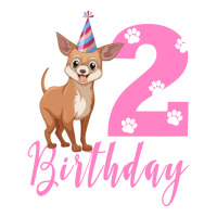 2th Birthday Chihuahua Nostalgia V-neck Tee | Artistshot