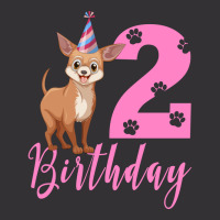 2th Birthday Chihuahua Nostalgia Vintage Hoodie And Short Set | Artistshot