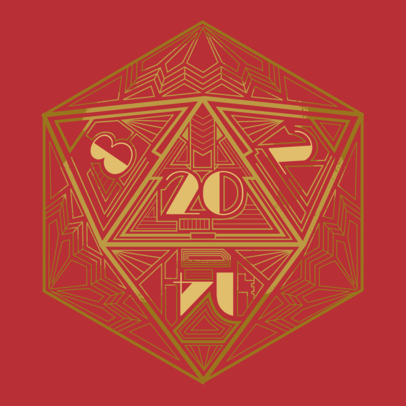 D20 Art Deco Stars T-shirt | Artistshot