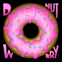 Donut Worry Cute V-neck Tee | Artistshot