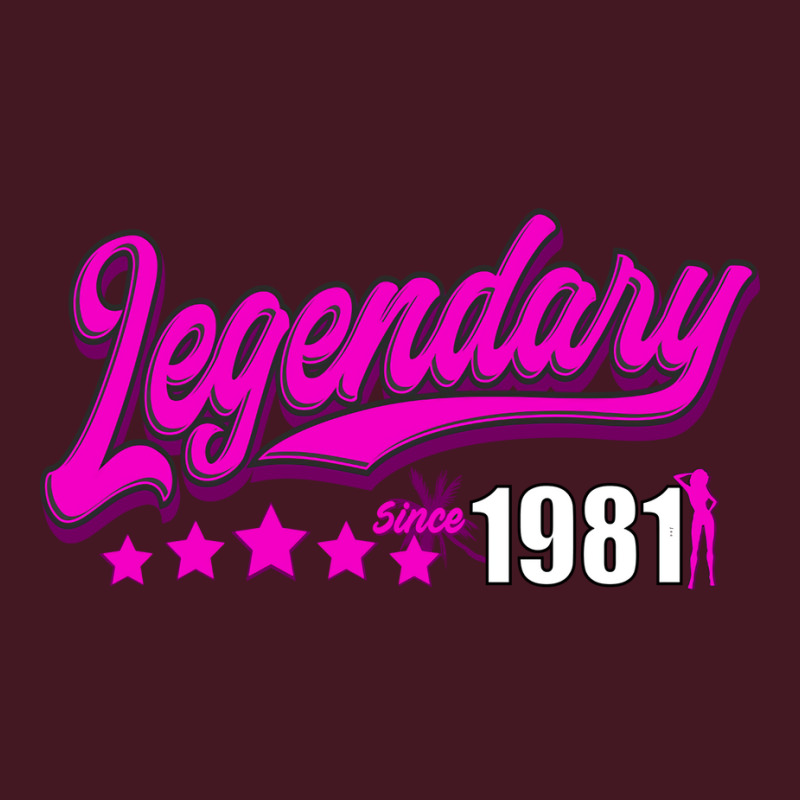 Legendary Since 1981 Pink Boy Unisex Hoodie | Artistshot