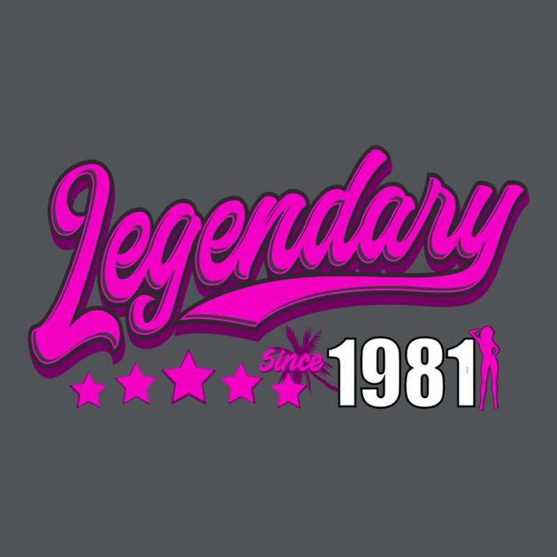 Legendary Since 1981 Pink Boy Long Sleeve Shirts | Artistshot