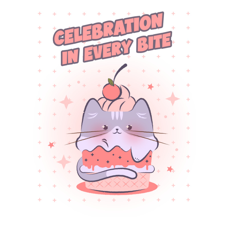 Celebration In Every Bite Cupcake Blue Crewneck Sweatshirt | Artistshot