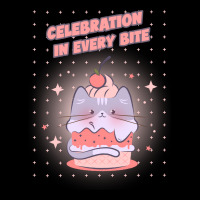 Celebration In Every Bite Cupcake Blue Men's 3/4 Sleeve Pajama Set | Artistshot