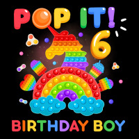 Pop It 6th Birthday Boy Nostalgia Lightweight Hoodie | Artistshot