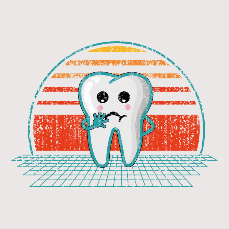 Retro Tooth Dentist Aesthetic Pocket T-shirt | Artistshot