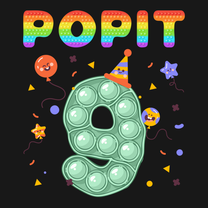 Pop It Happy 9th Birthday Tumblr Stars Flannel Shirt by tavitekleidii | Artistshot