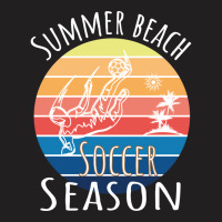 Summer Beach Soccer Season Cute Hippie T-shirt | Artistshot