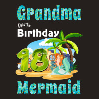 Cute Mermaid Gramma Of The 18th Birthday Hipster Tank Top | Artistshot