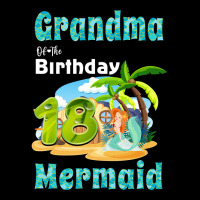 Cute Mermaid Gramma Of The 18th Birthday Hipster Fleece Short | Artistshot