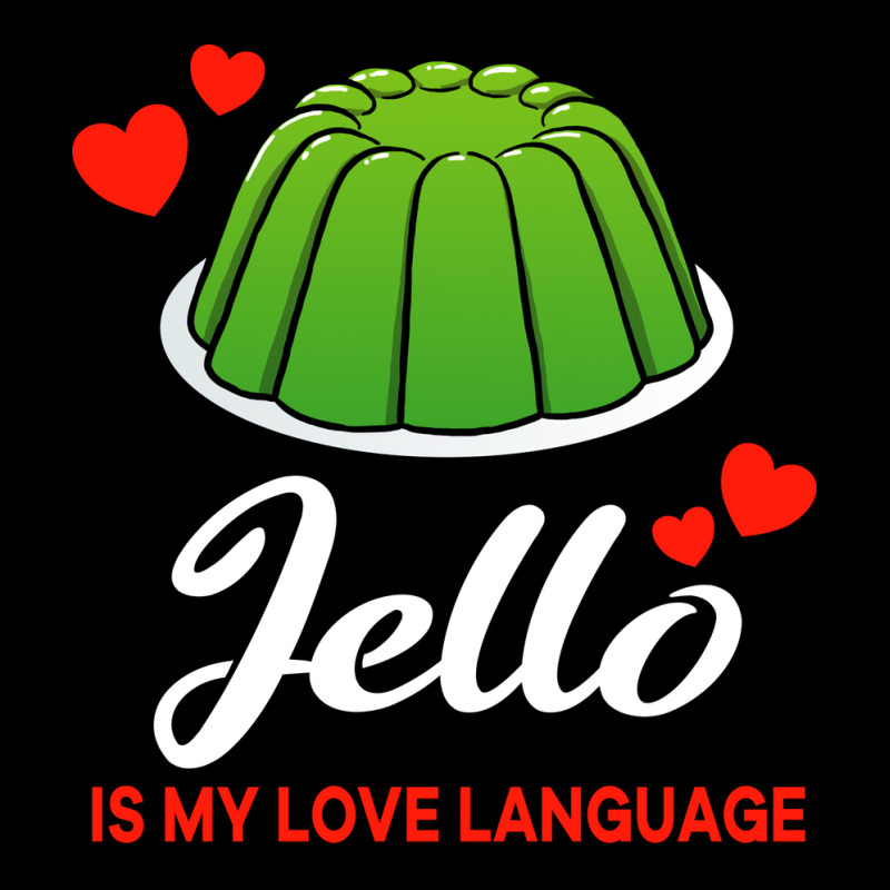 Green Jello Is My Love Language Funny Yellow Men's Long Sleeve Pajama Set | Artistshot