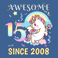 Cute Unicorn Rainbow 15th Birthday Awesome Since 2 Men's Polo Shirt | Artistshot