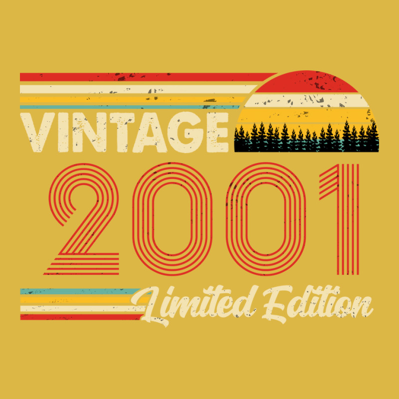 Vintage 2001 Birthday  Limited Edition 2001 Birthd Classic T-shirt by mimkapublio | Artistshot