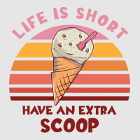 Life Is Short Have An Extra Scoop Cute Full-length Apron | Artistshot