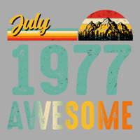 July 1977 Birthday Gift  Vintage July 1977 Awesome T-shirt | Artistshot