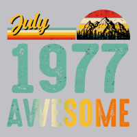 July 1977 Birthday Gift  Vintage July 1977 Awesome Pocket T-shirt | Artistshot