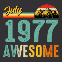 July 1977 Birthday Gift  Vintage July 1977 Awesome Vintage Hoodie And Short Set | Artistshot