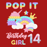 Pop It 14th Birthday Girl Vintage Unisex Jogger | Artistshot